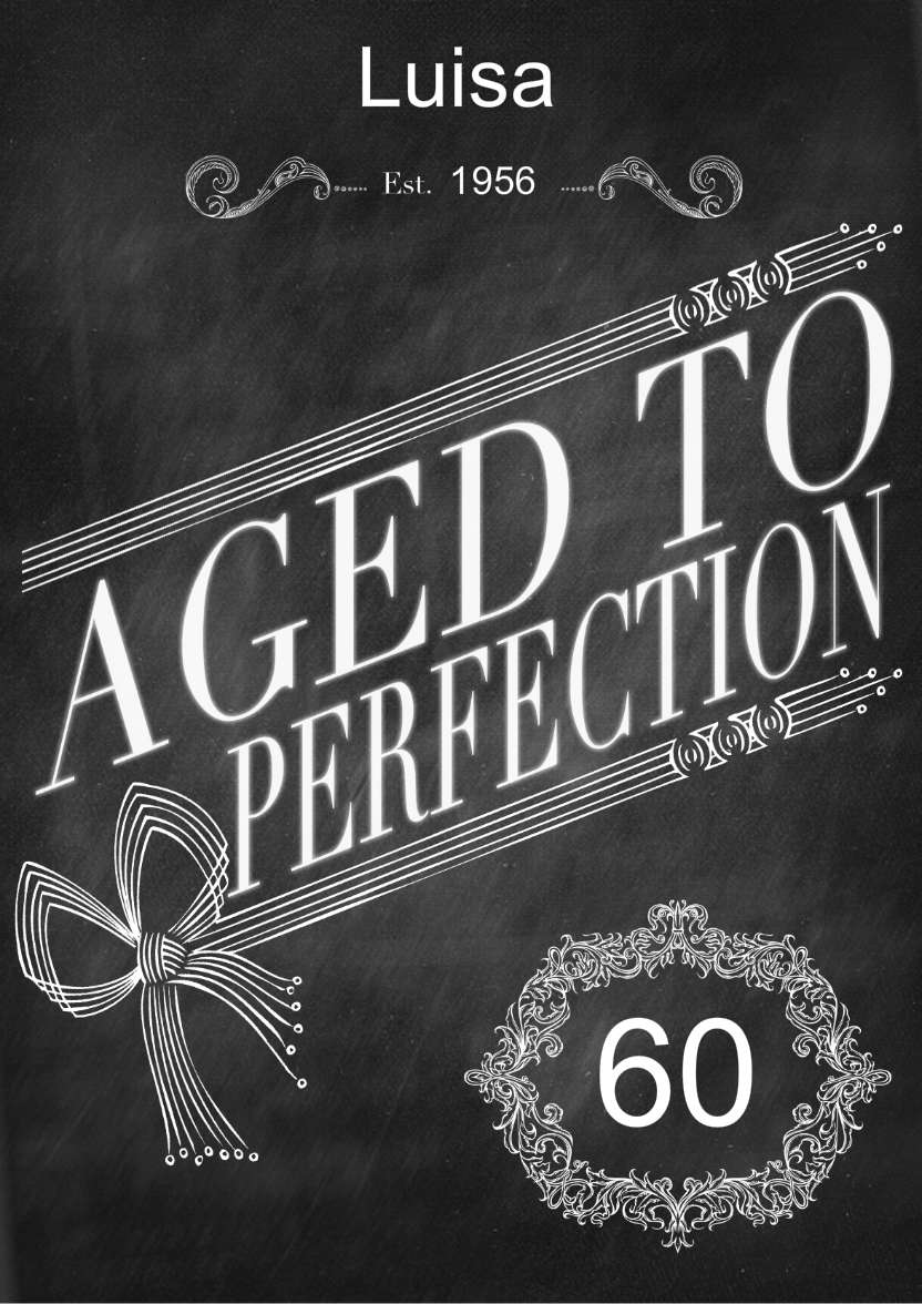 Aged to Perfection - card made with Crafty Bob's Card Creator