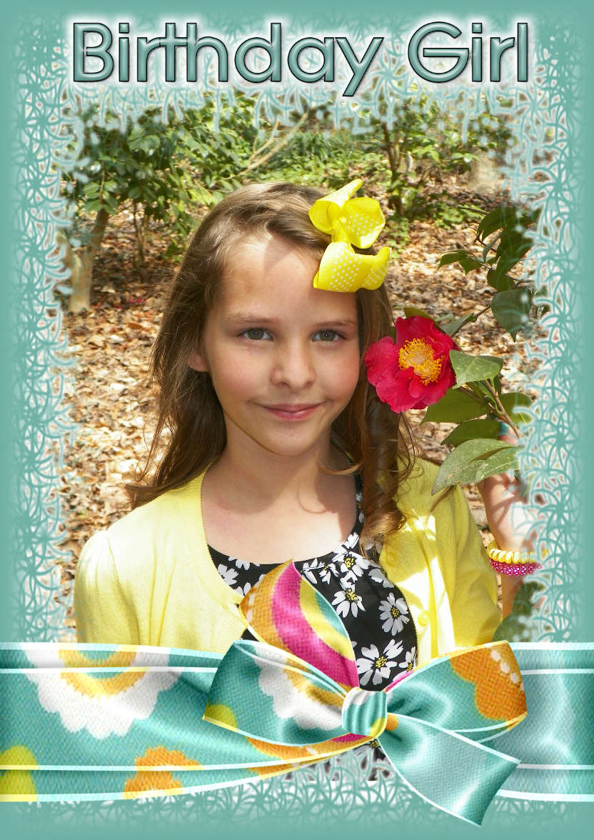 Birthday Time - card made with Crafty Bob's Card Creator
