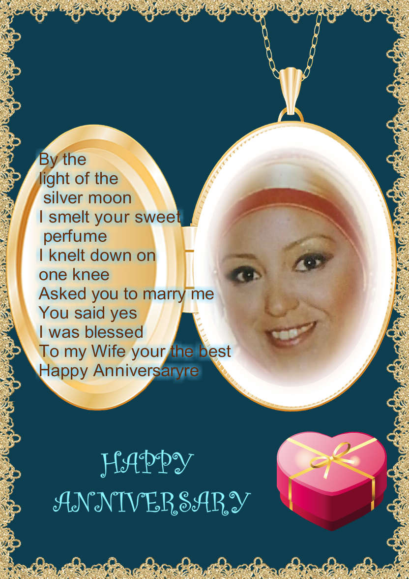Locket - card made with Crafty Bob's Card Creator