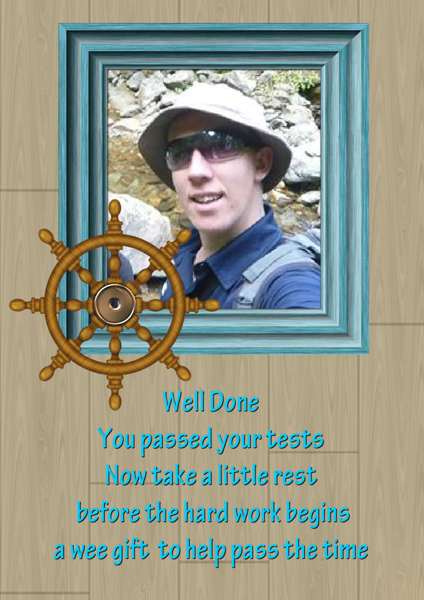 Great Design for Male of Any Age - card made with Crafty Bob's Card Creator