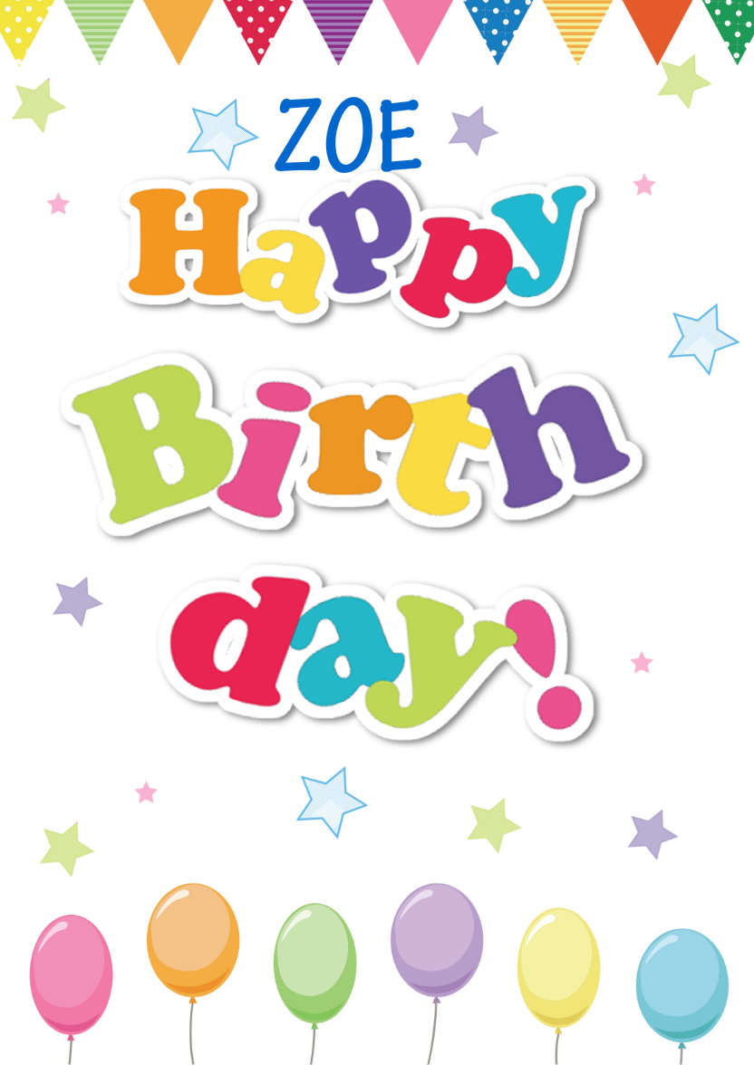 Happy Birthday to You - card made with Crafty Bob's Card Creator