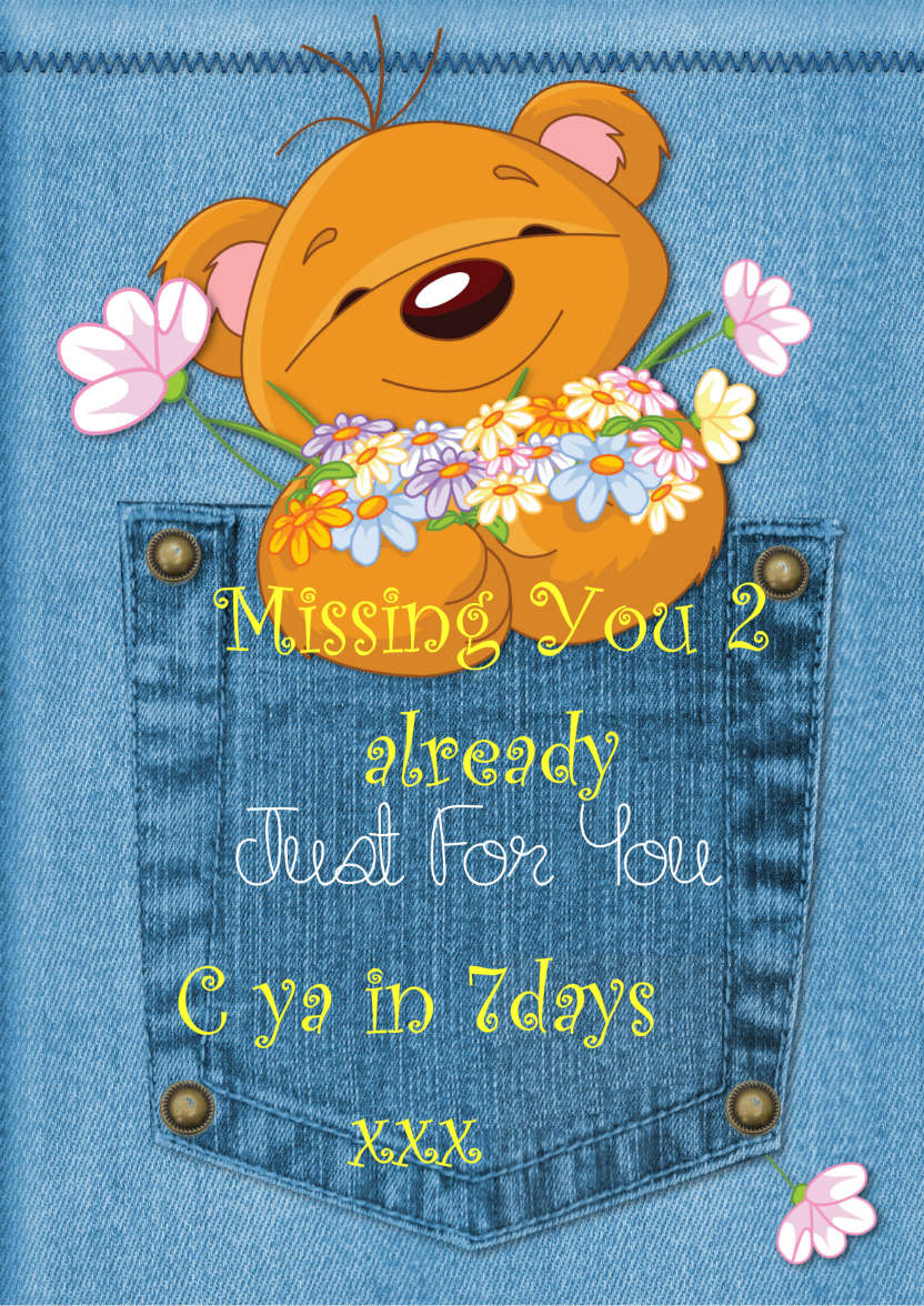 Pocket of Love - card made with Crafty Bob's Card Creator