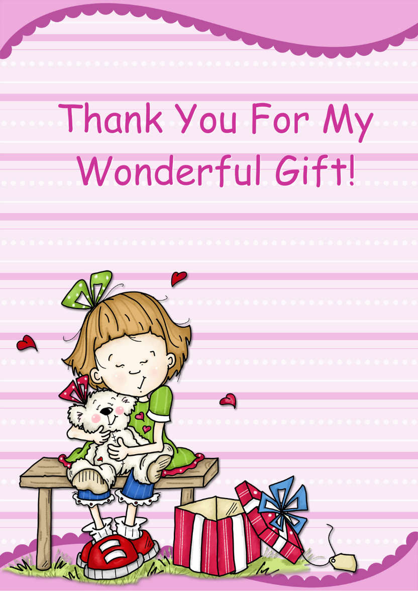 Sally's Surprise Gift - card made with Crafty Bob's Card Creator