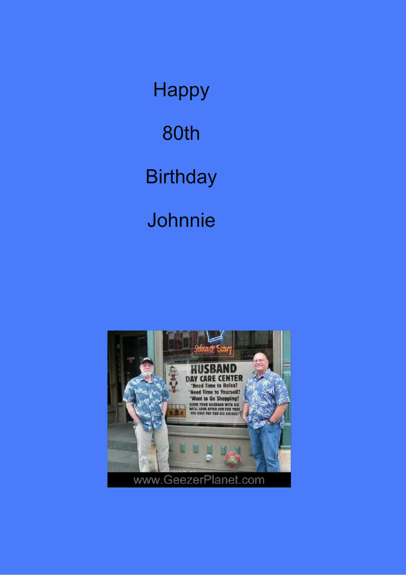 Dark Blue Plain Background - card made with Crafty Bob's Card Creator