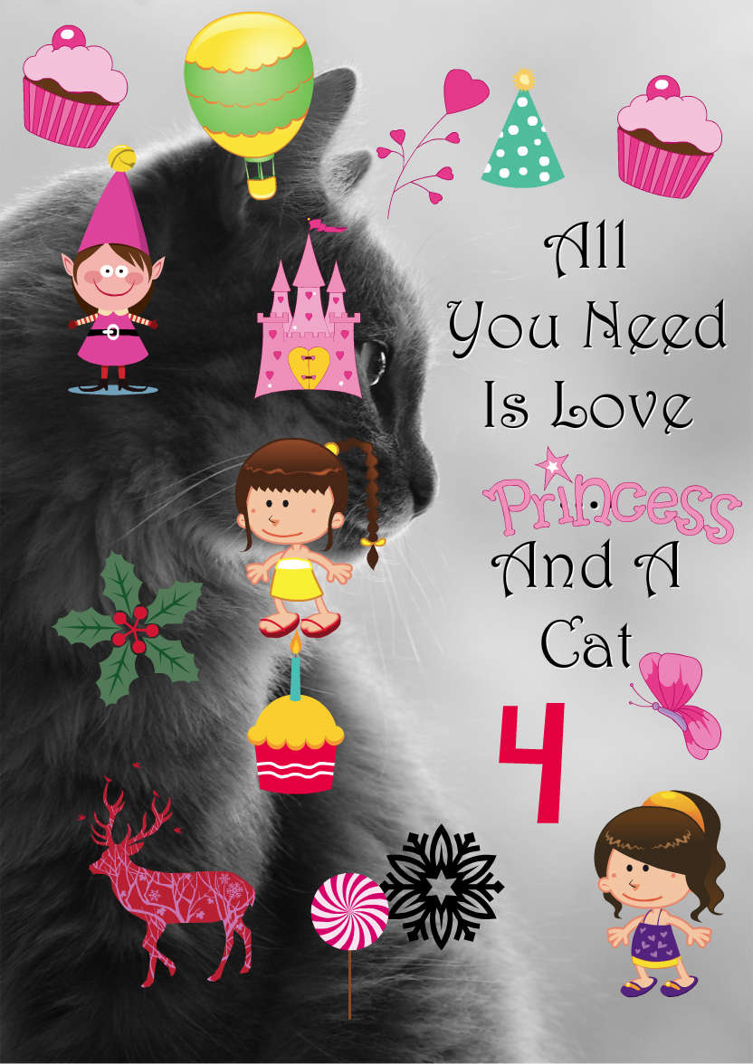 Cat Profile Card - card made with Crafty Bob's Card Creator