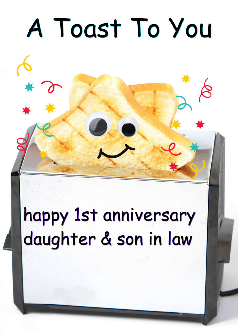 A Toast to You Congratulations Card - card made with Crafty Bob's Card Creator