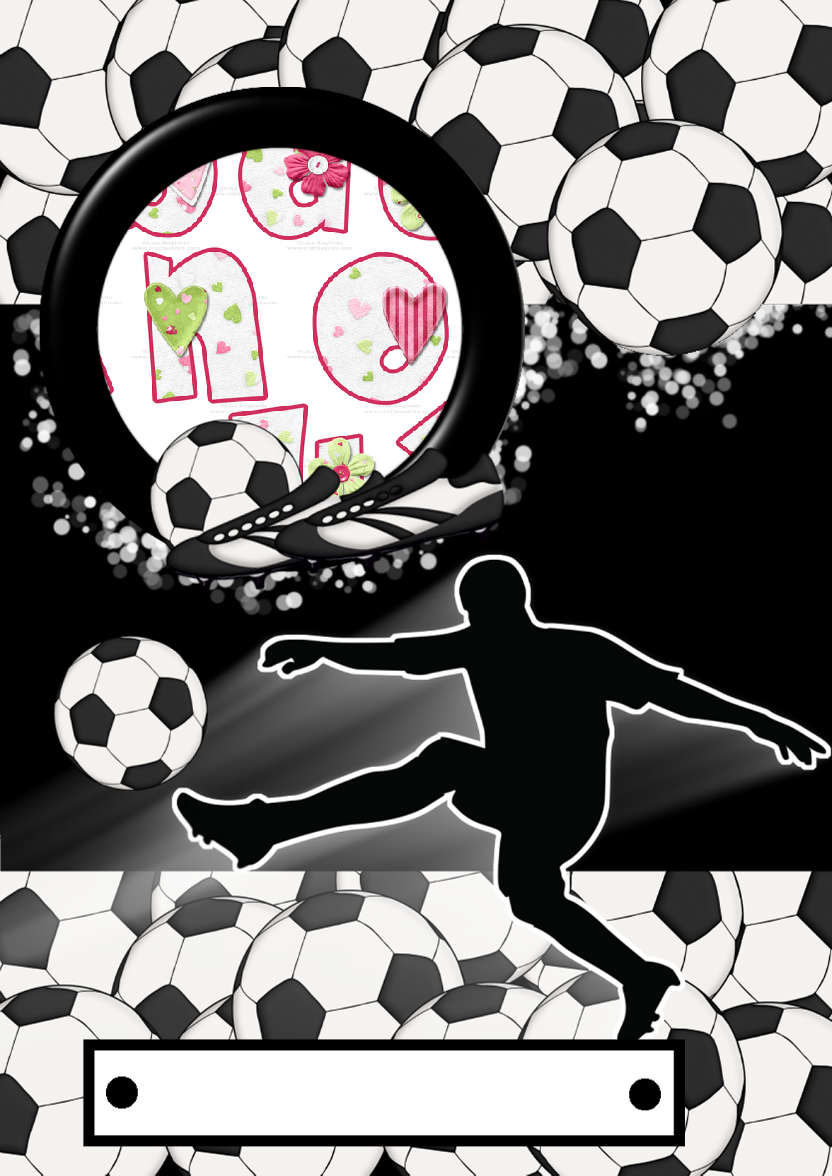 Football Crazy - card made with Crafty Bob's Card Creator