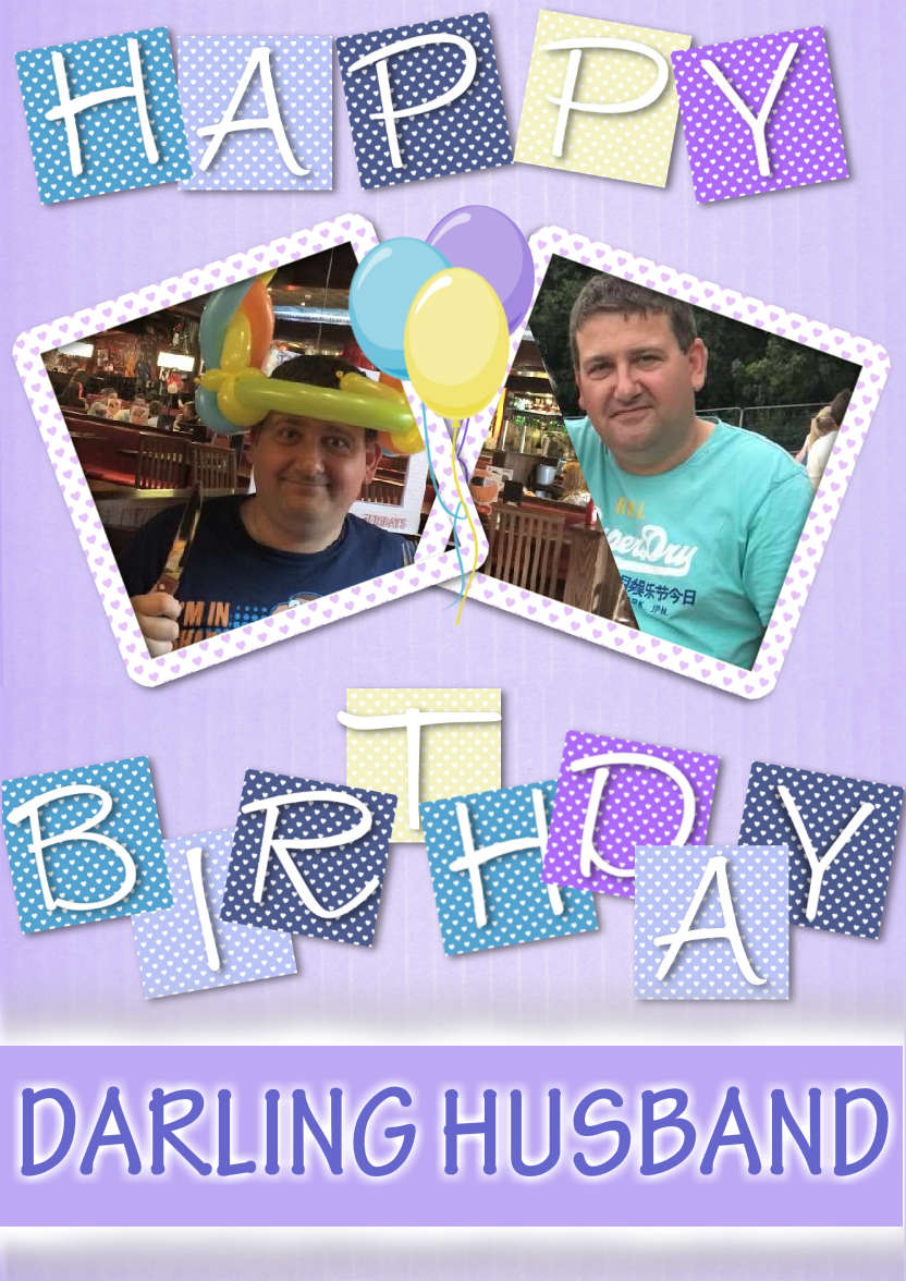 Birthday Fun - card made with Crafty Bob's Card Creator