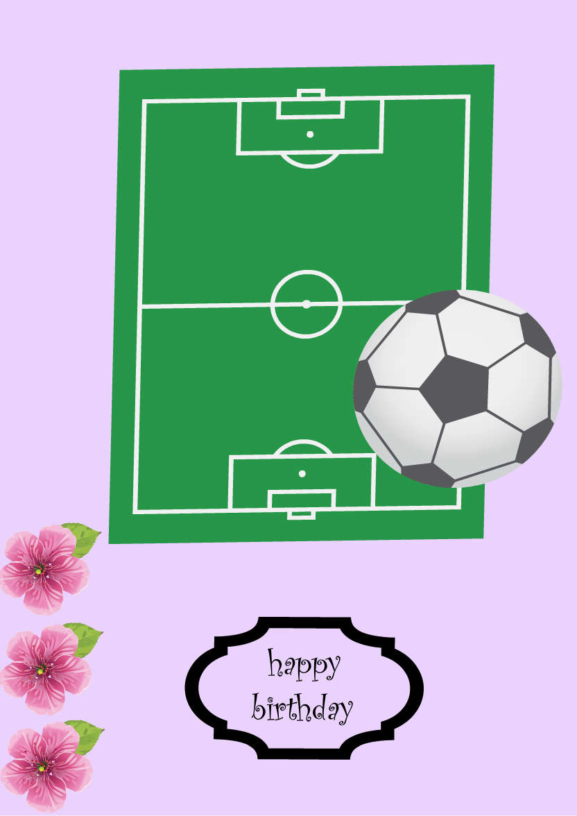 Light Purple Plain Background - card made with Crafty Bob's Card Creator