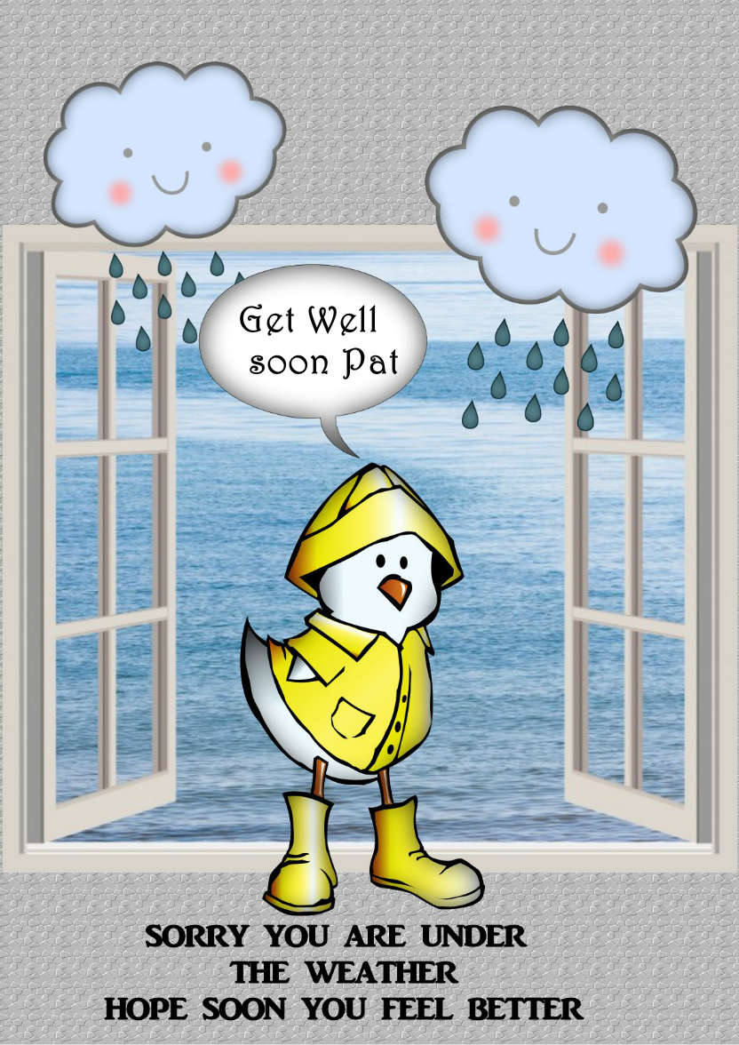 Under the Weather - card made with Crafty Bob's Card Creator