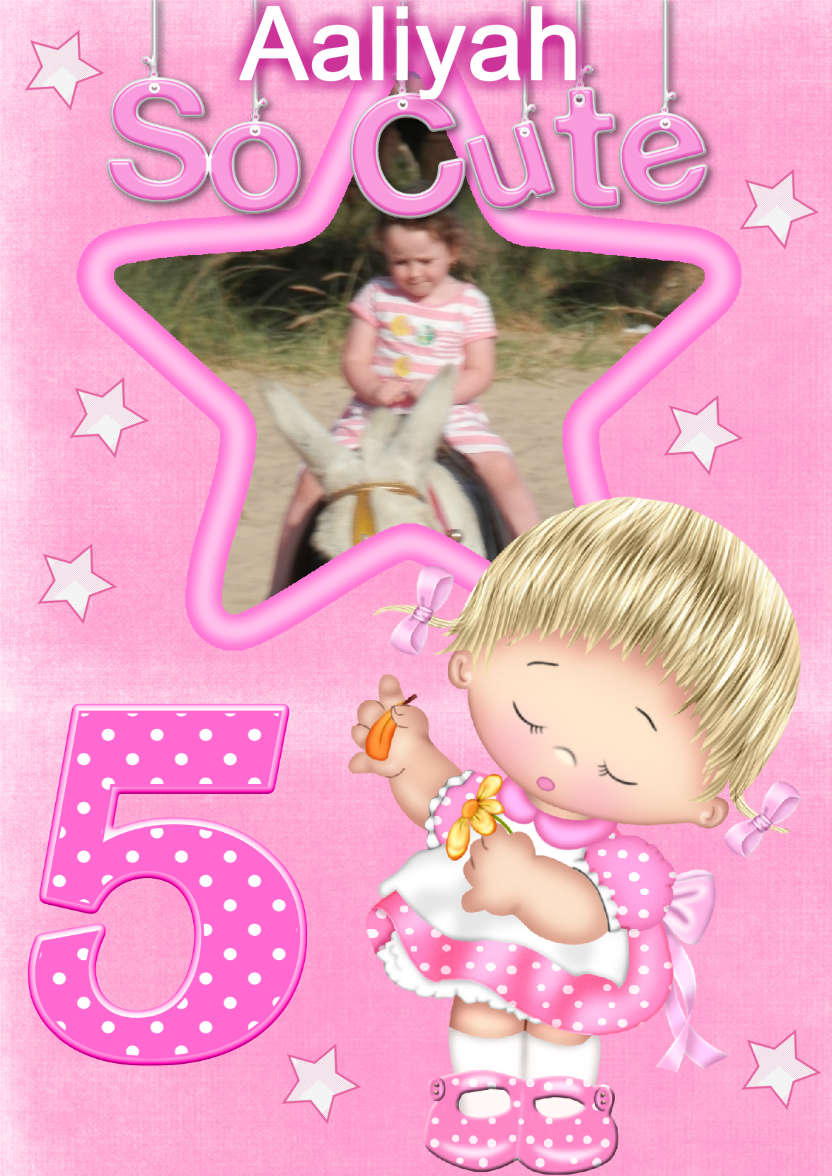 So Cute - card made with Crafty Bob's Card Creator