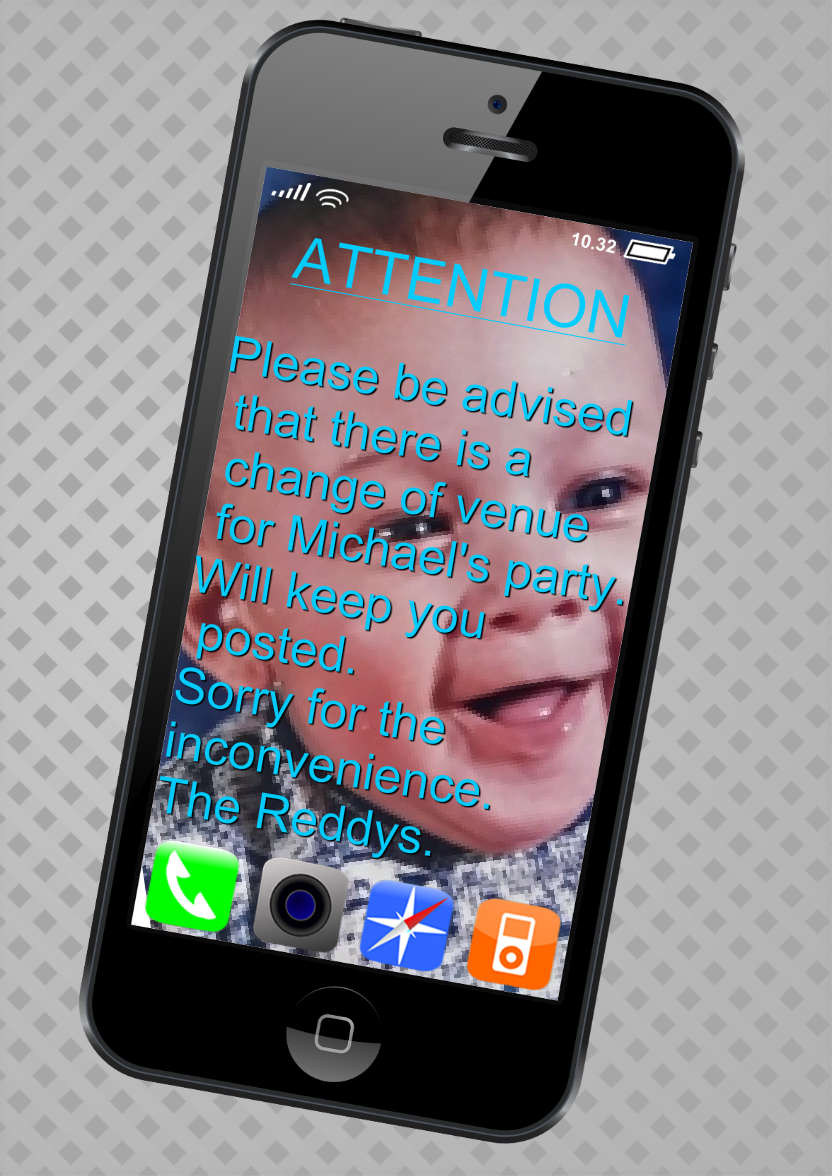 Iphone Style Card - card made with Crafty Bob's Card Creator