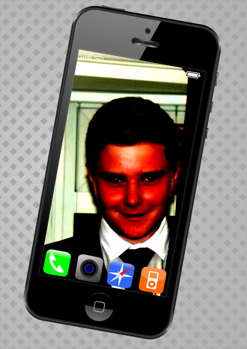 Iphone Style Card - card made with Crafty Bob's Card Creator