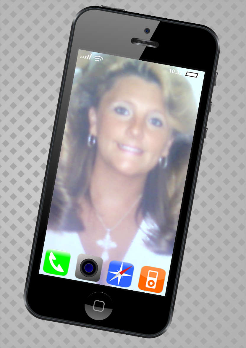 Iphone Style Card - card made with Crafty Bob's Card Creator