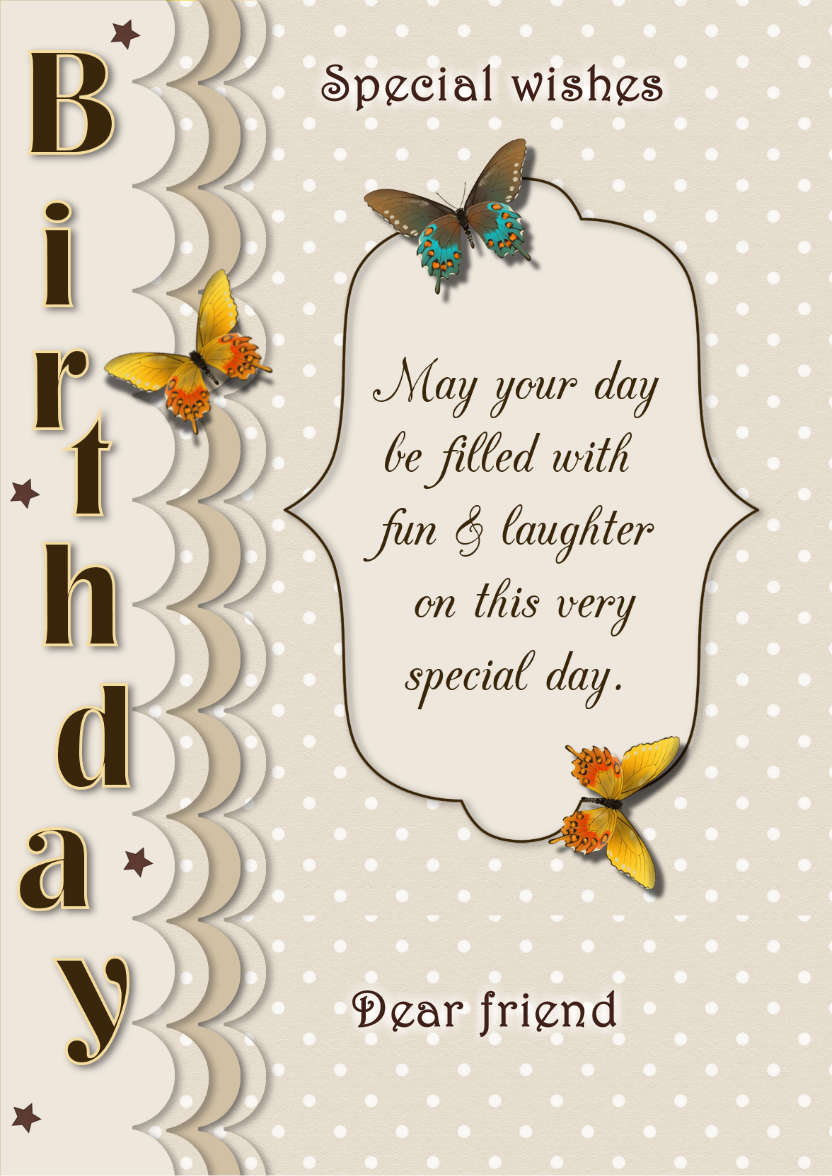 Chocolate Smooth - card made with Crafty Bob's Card Creator