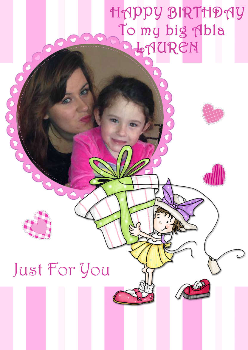 A Special Gift - card made with Crafty Bob's Card Creator