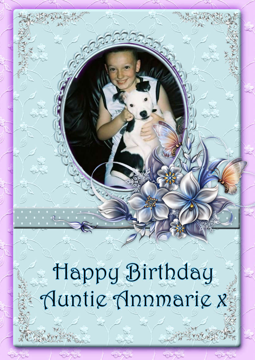 Lacy and Floral Design for Many Occasions #5 - card made with Crafty Bob's Card Creator