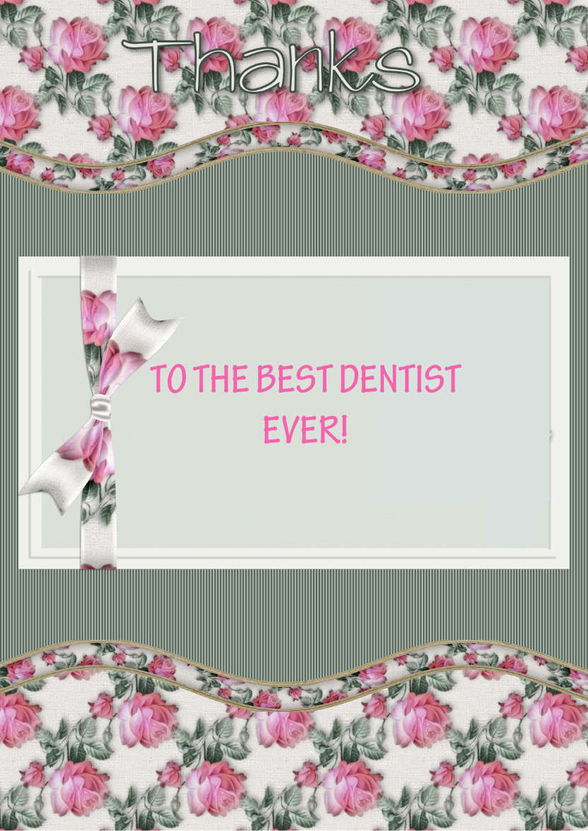 With Thanks - card made with Crafty Bob's Card Creator