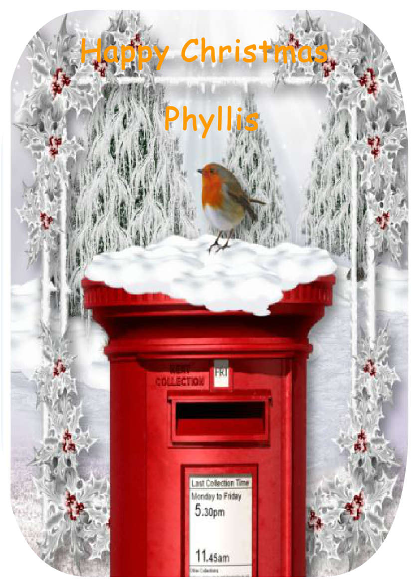 White Plain Background - card made with Crafty Bob's Card Creator