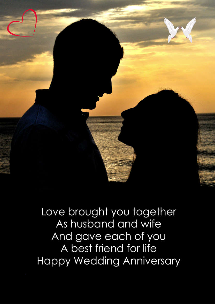 Sunset Couple - card made with Crafty Bob's Card Creator