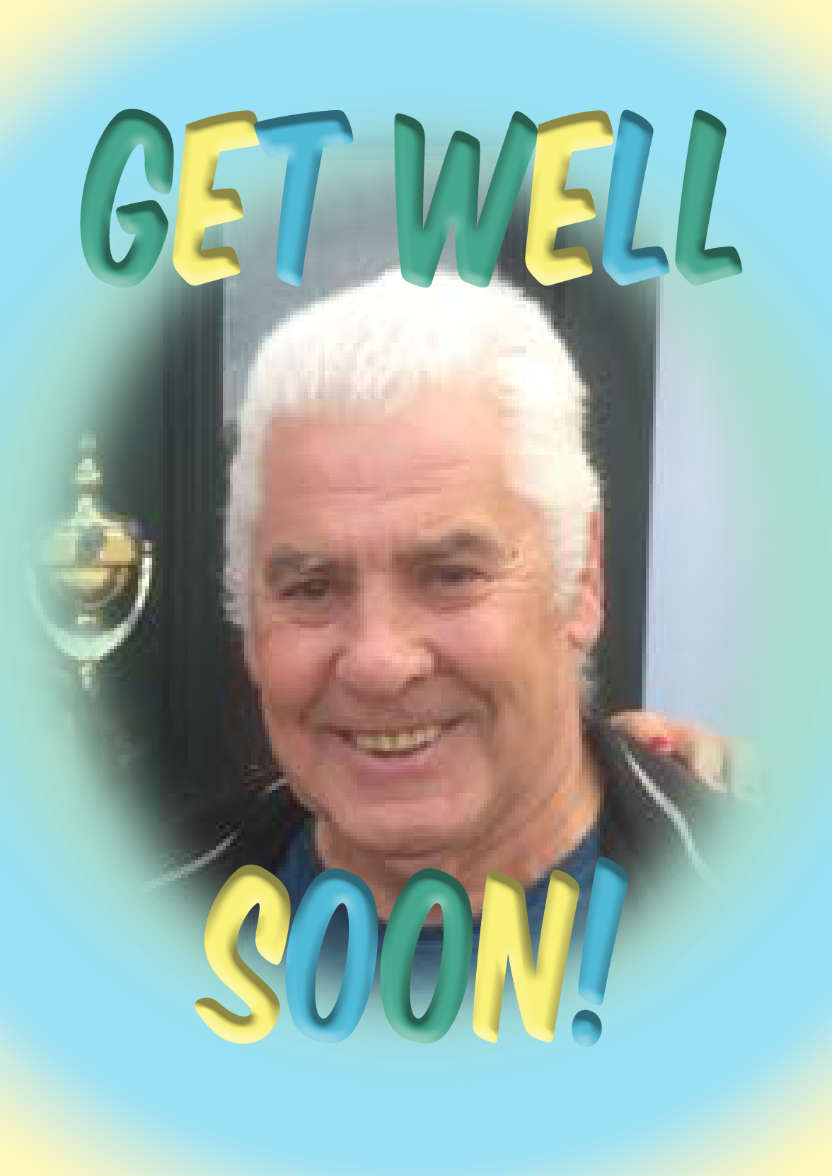 Get Well Soon Frame Photo Card - card made with Crafty Bob's Card Creator