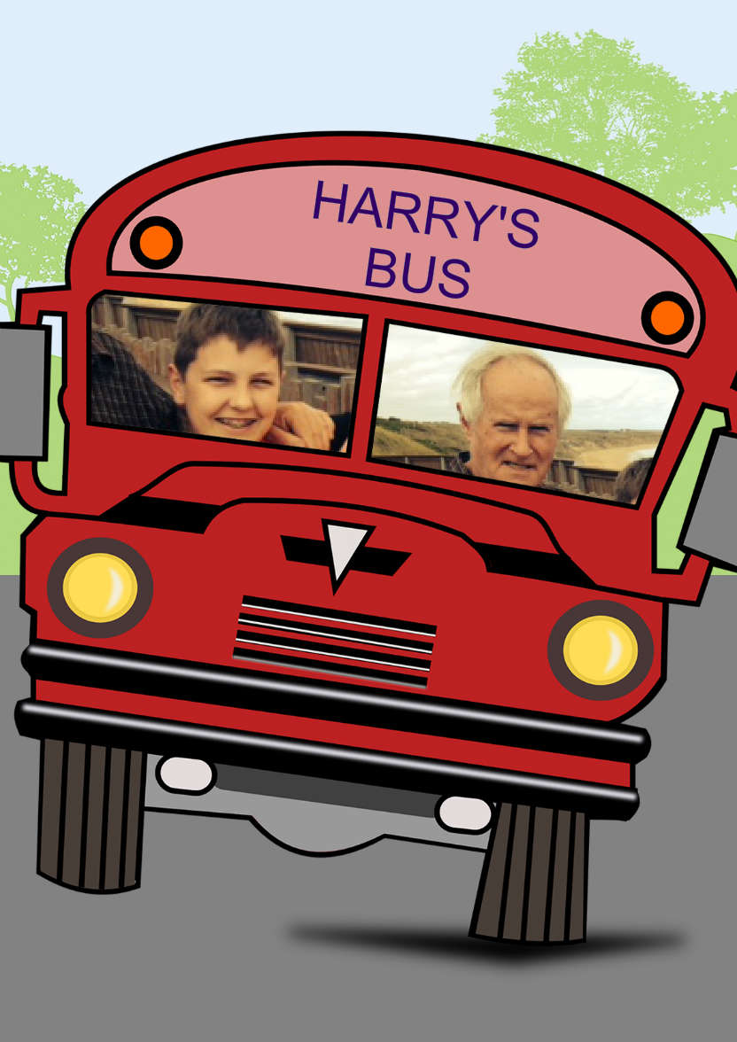 Bus Driver - card made with Crafty Bob's Card Creator