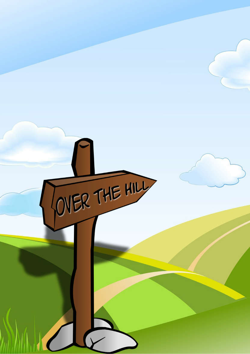 Over the Hill Birthday Card - card made with Crafty Bob's Card Creator