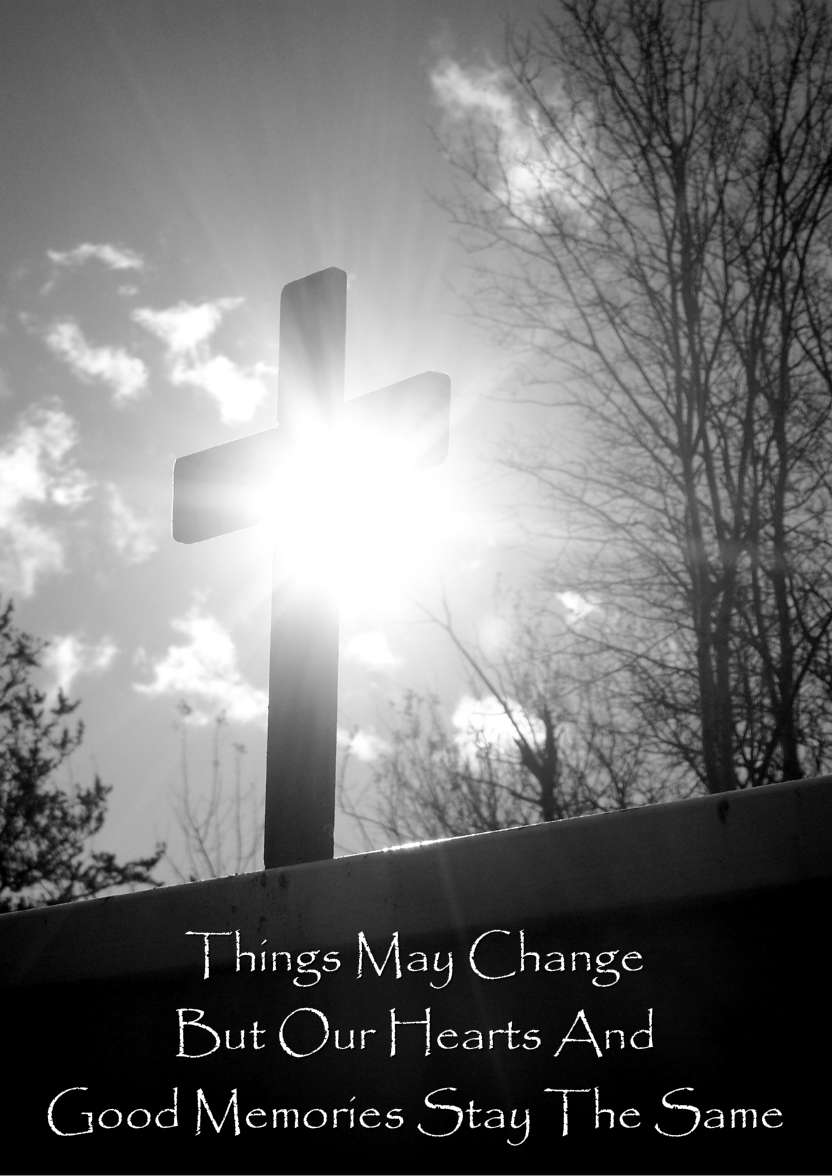 Christian Sympathy Card - card made with Crafty Bob's Card Creator