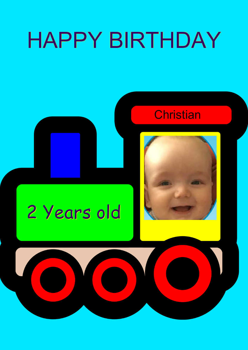 Engine Driver - card made with Crafty Bob's Card Creator