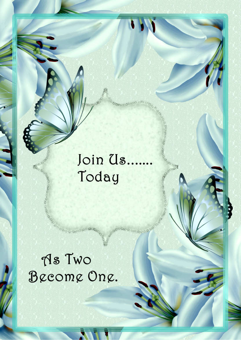 Sympathy Lilies - card made with Crafty Bob's Card Creator