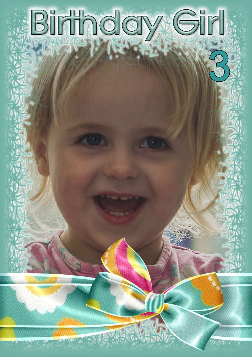 Birthday Time - card made with Crafty Bob's Card Creator