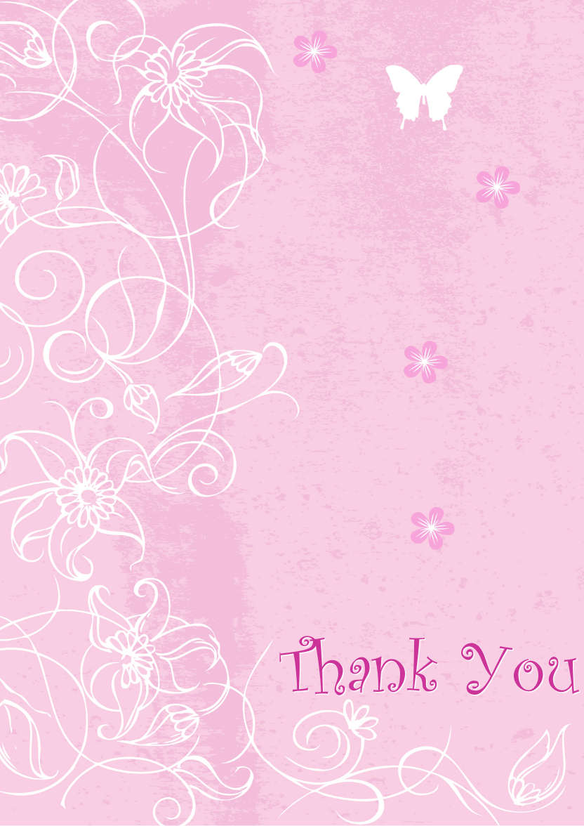 Pink Butterfly Background - card made with Crafty Bob's Card Creator