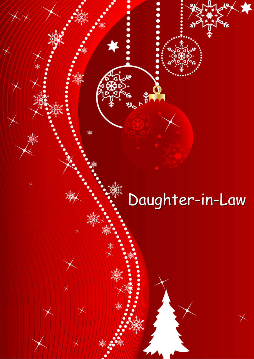 Red Christmas Baubles - card made with Crafty Bob's Card Creator