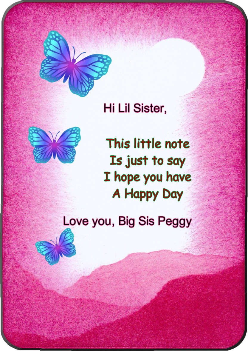 Thinking of You Today - card made with Crafty Bob's Card Creator