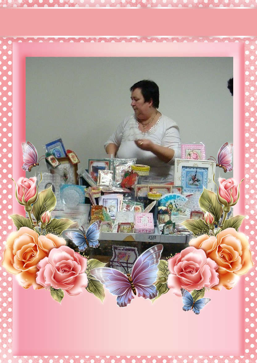 Mother's Day or Birthday Floral Your Photo Here Card - card made with Crafty Bob's Card Creator