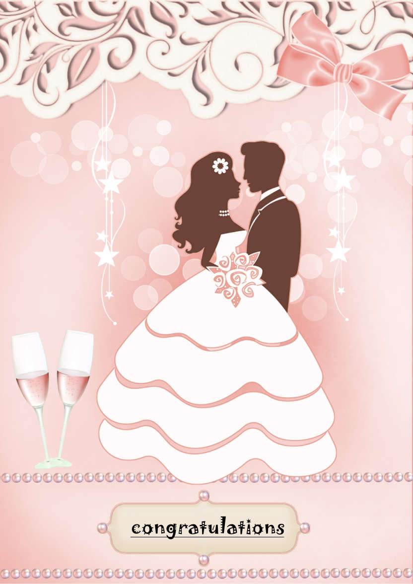 The Happy Couple - card made with Crafty Bob's Card Creator