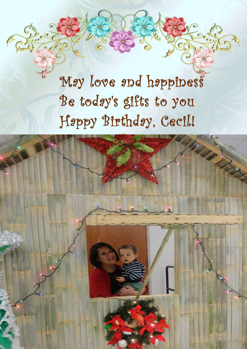 Birthday Bears - card made with Crafty Bob's Card Creator