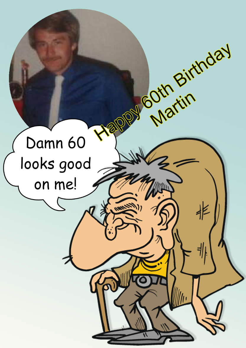 Looks Good on Me! Humorous Card - card made with Crafty Bob's Card Creator