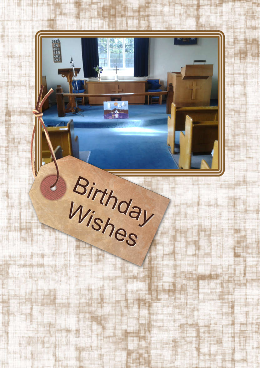 Old Tag Frame Photo Card - card made with Crafty Bob's Card Creator