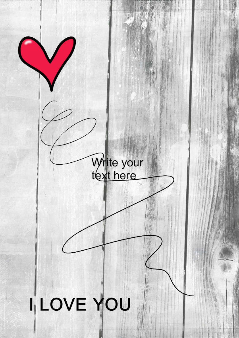 Heart Swirl - card made with Crafty Bob's Card Creator