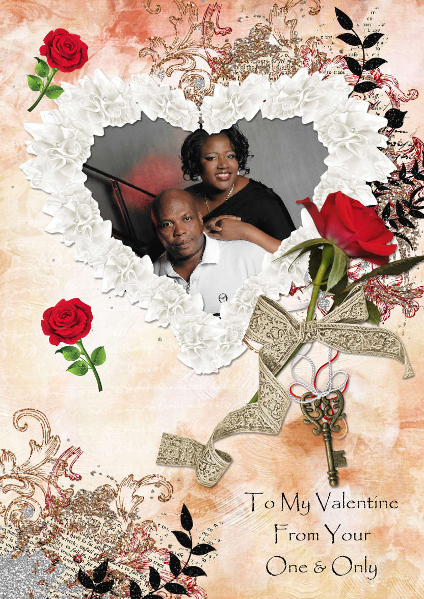 Key to My Heart Aperture Card - card made with Crafty Bob's Card Creator