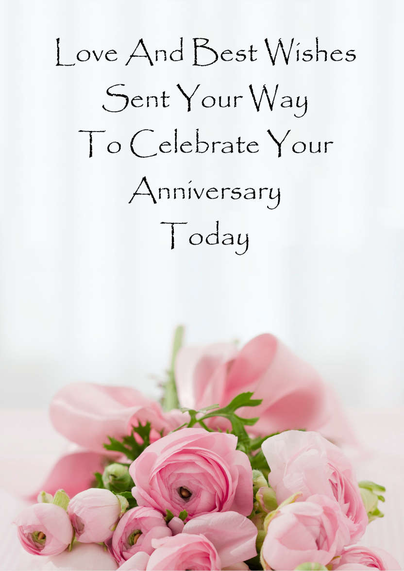 Pink Wedding Bouquet Card - card made with Crafty Bob's Card Creator