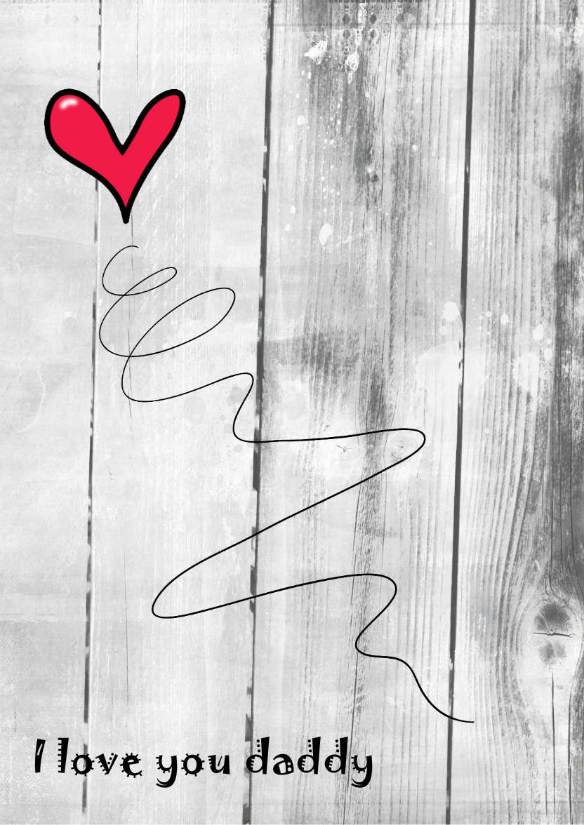 Heart Swirl - card made with Crafty Bob's Card Creator