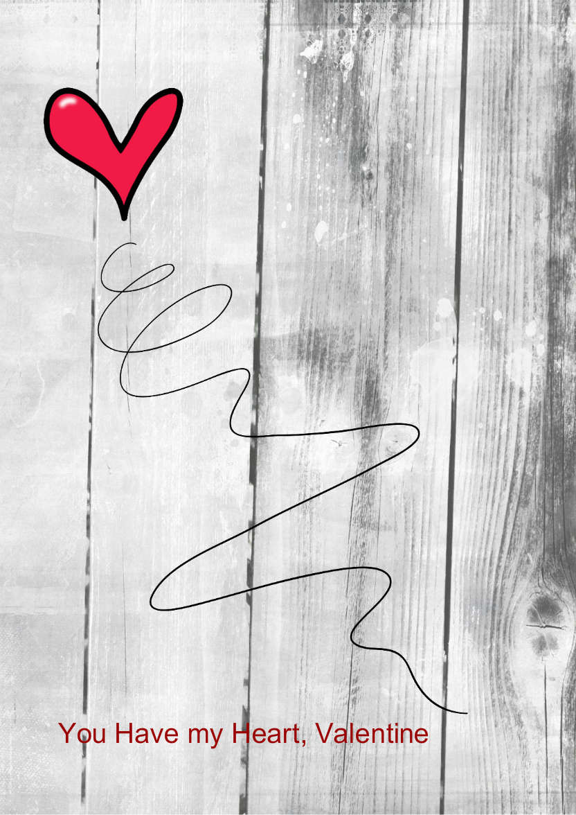 Heart Swirl - card made with Crafty Bob's Card Creator