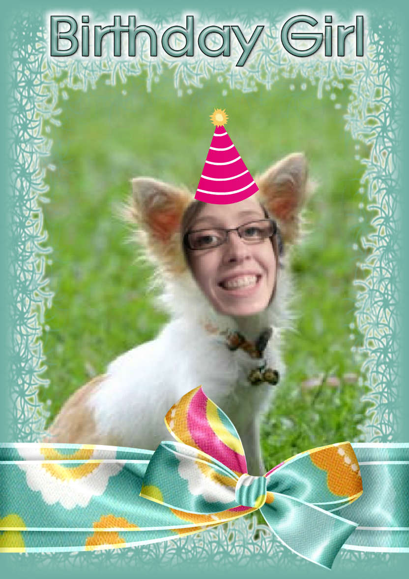Birthday Time - card made with Crafty Bob's Card Creator