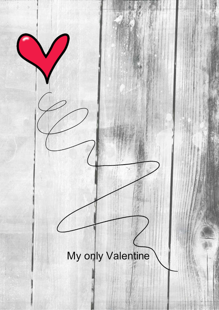 Heart Swirl - card made with Crafty Bob's Card Creator