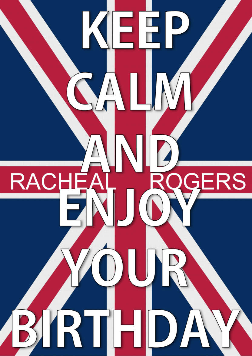 Keep Calm - card made with Crafty Bob's Card Creator