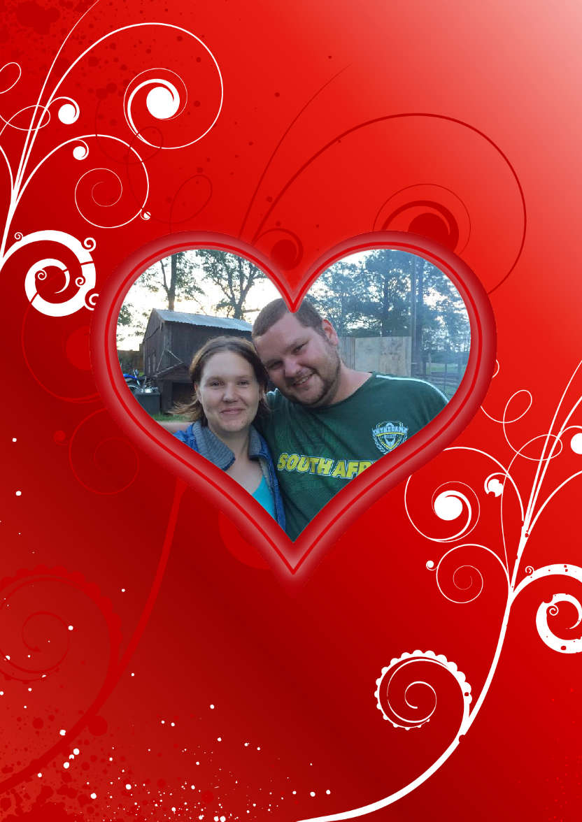 Heart and Flourishes Aperture Card Front - card made with Crafty Bob's Card Creator