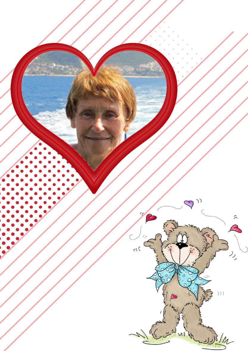 Bear Heart Aperture Card Front - card made with Crafty Bob's Card Creator
