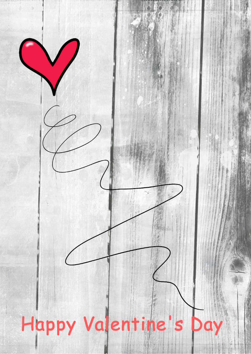 Heart Swirl - card made with Crafty Bob's Card Creator